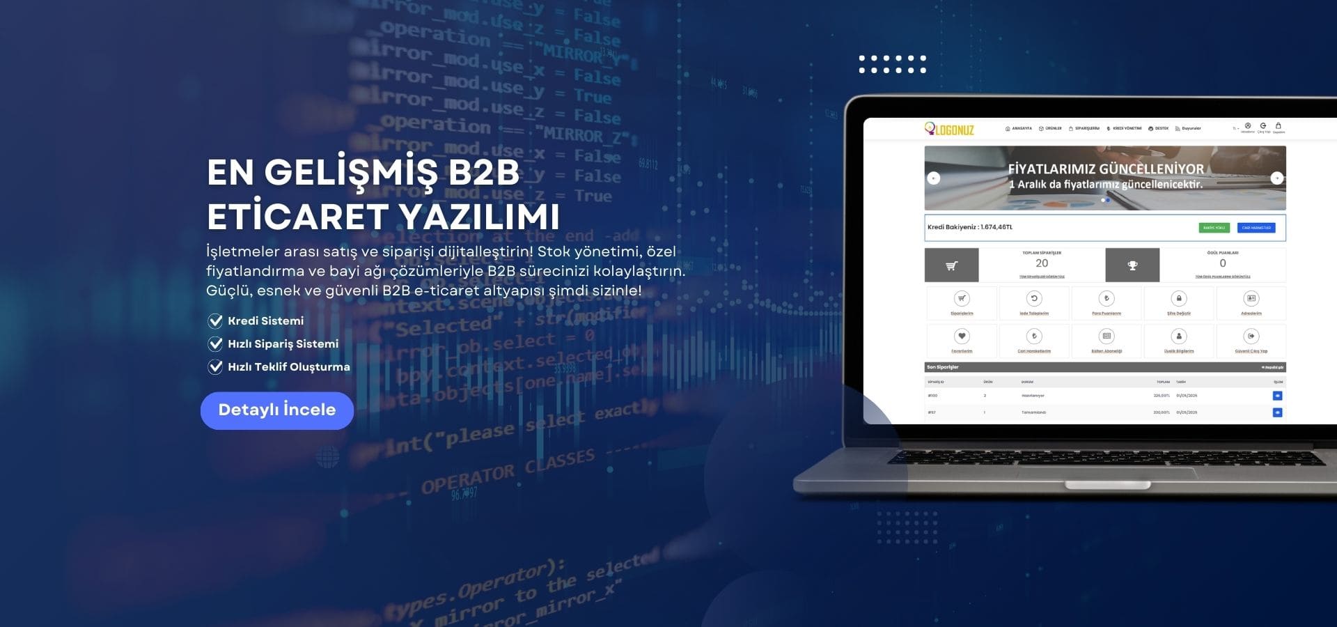 En Gelişmiş B2B Yazılım Paketleri